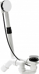 Bette Multiplex M5, полуавтоматический стандартный слив-перелив, цвет белый