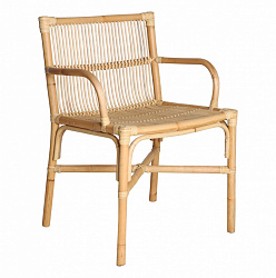 Обеденный стул Vical Tandag 31821, 57х50хh81 см, сиденье и ножки из ротанга, цвет натуральный