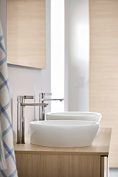 Duravit D-Neo, накладная раковина Ø40хh12 см, цвет белый глянцевый