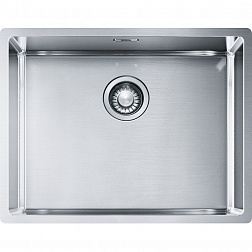 Franke Box BXX 210-54, встраиваемая (3 варианта) кухонная мойка 58х45хh20 см, цвет полированная сталь