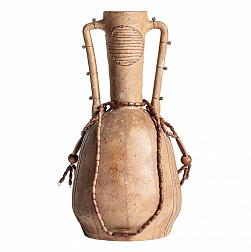 Ваза Vical Adib 35084, с ручками, из терракотовой керамики, цвет коричневый